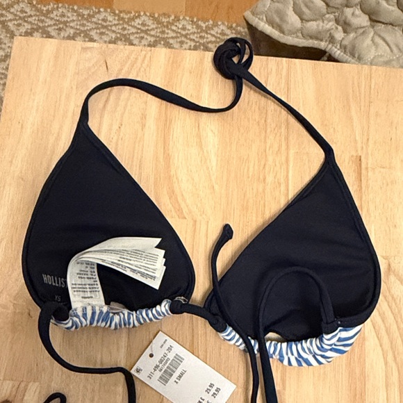 New Hollister Navy and White Striped Bikini - Picture 5 of 5